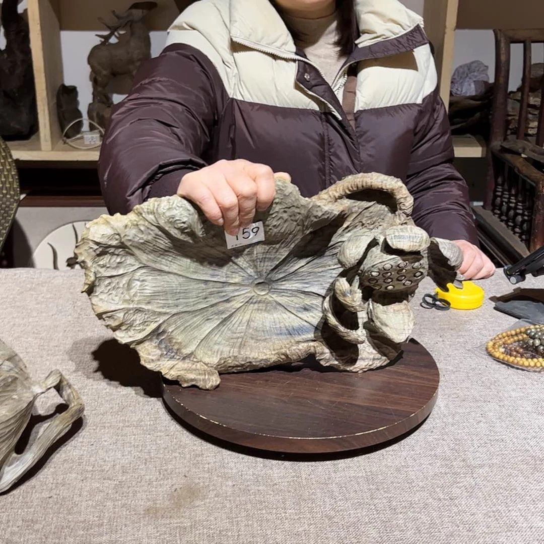 木顾*芝小叶金丝楠木果盘