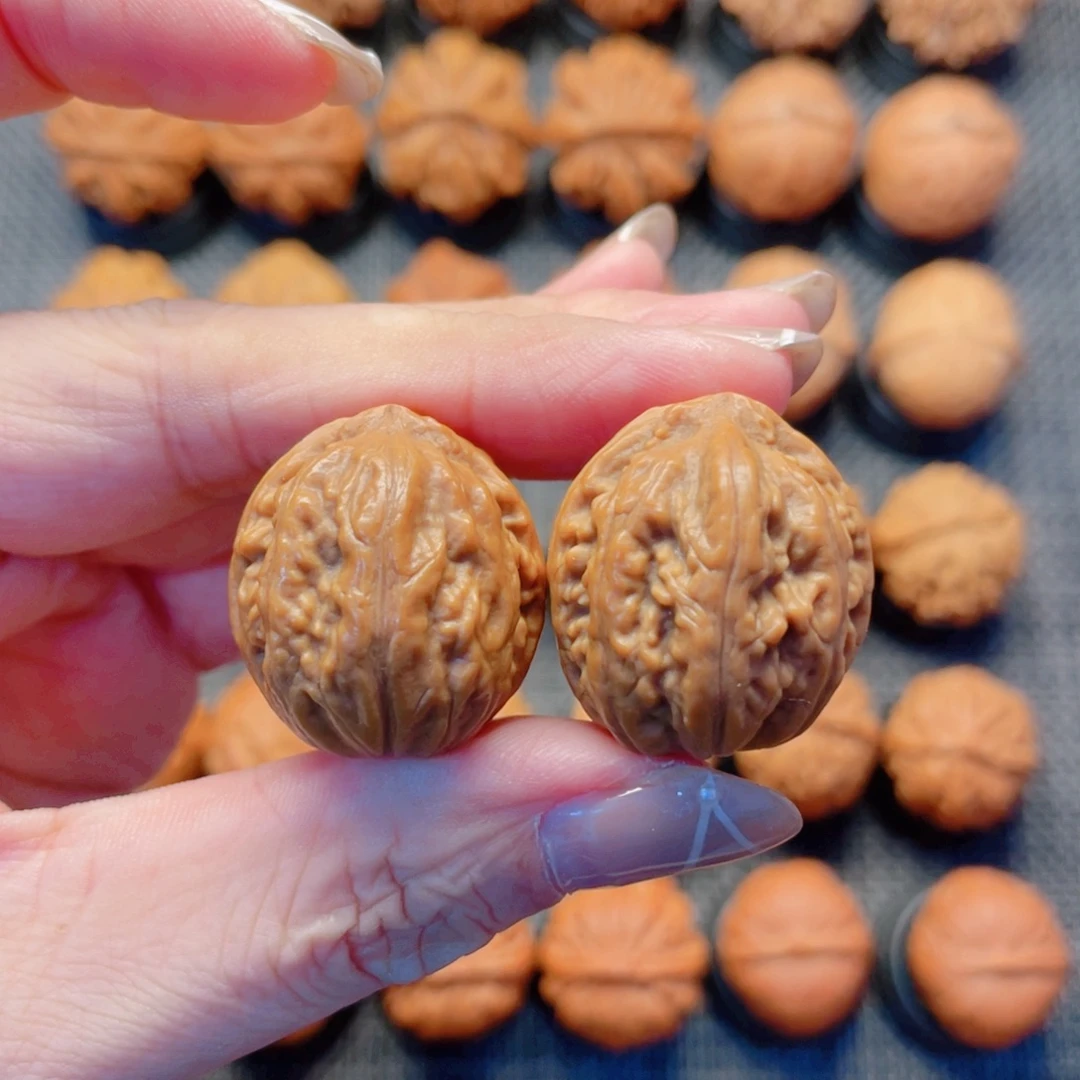 把件文玩核桃西瓜八棱