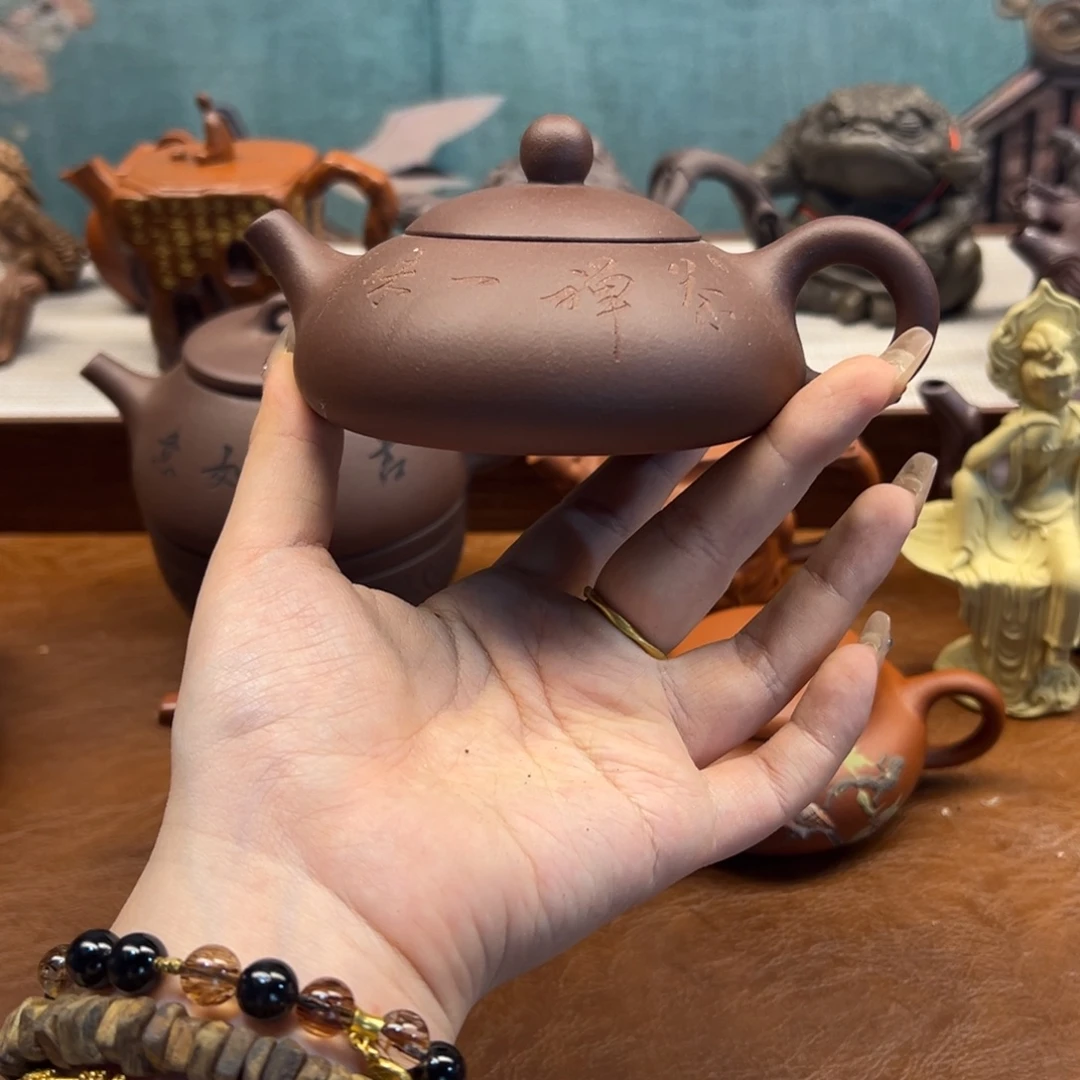 紫砂雕宠小器高品