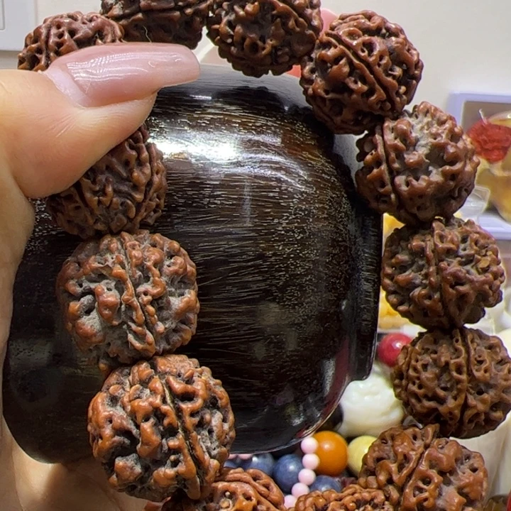 非金属木质特大号黑药王碗