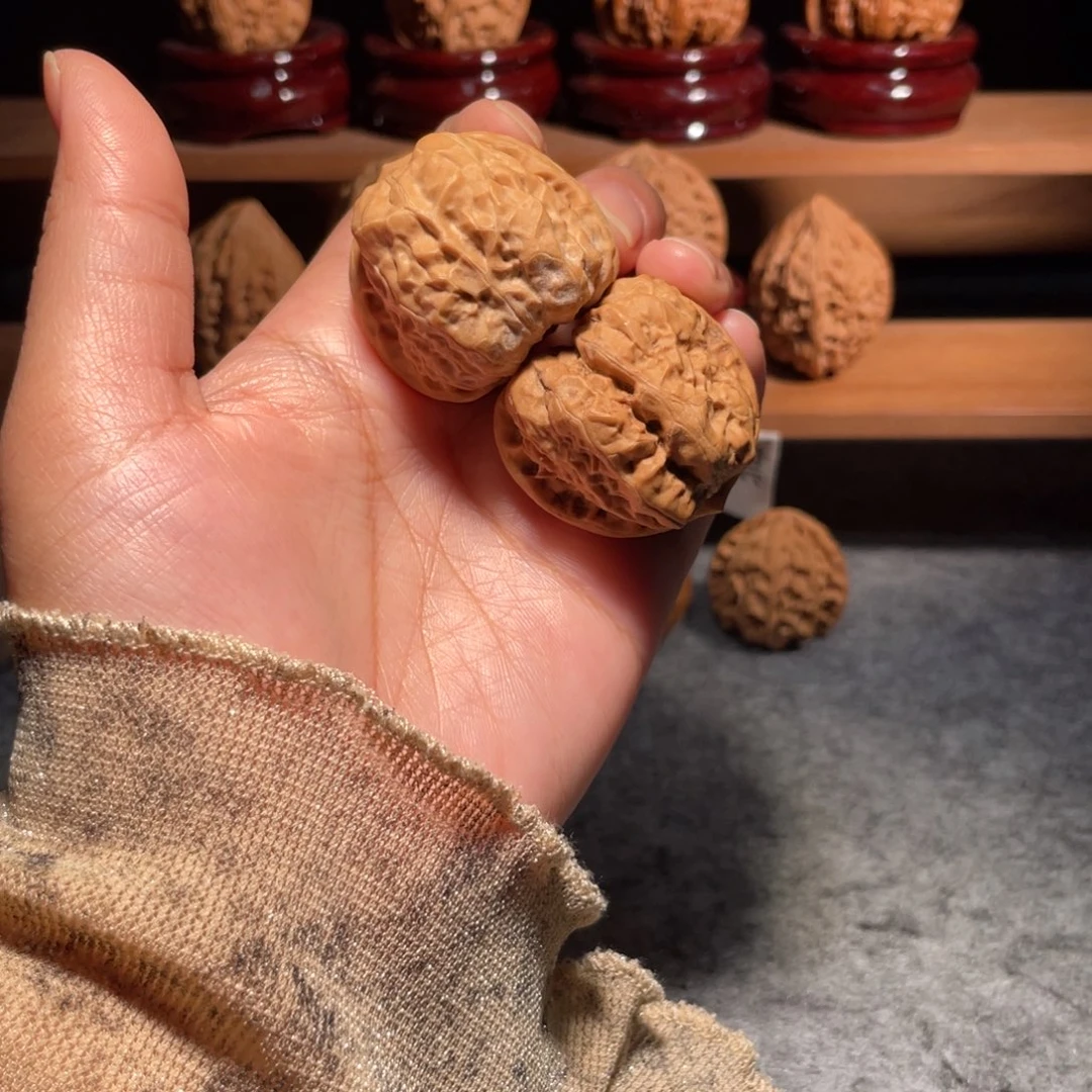核桃手串/手链蛤蟆头油蜡皮35