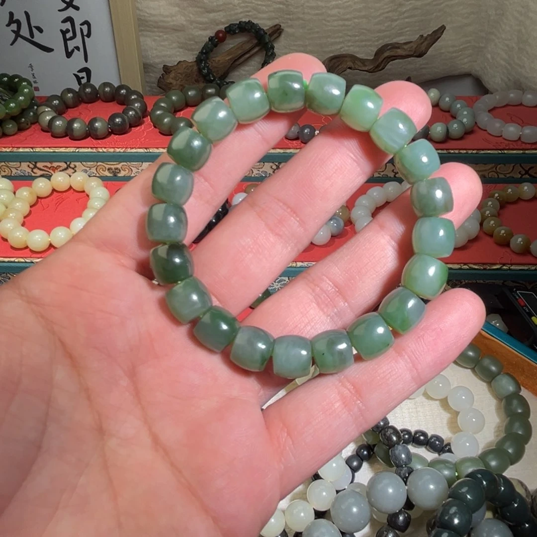 和田玉手链未镶嵌