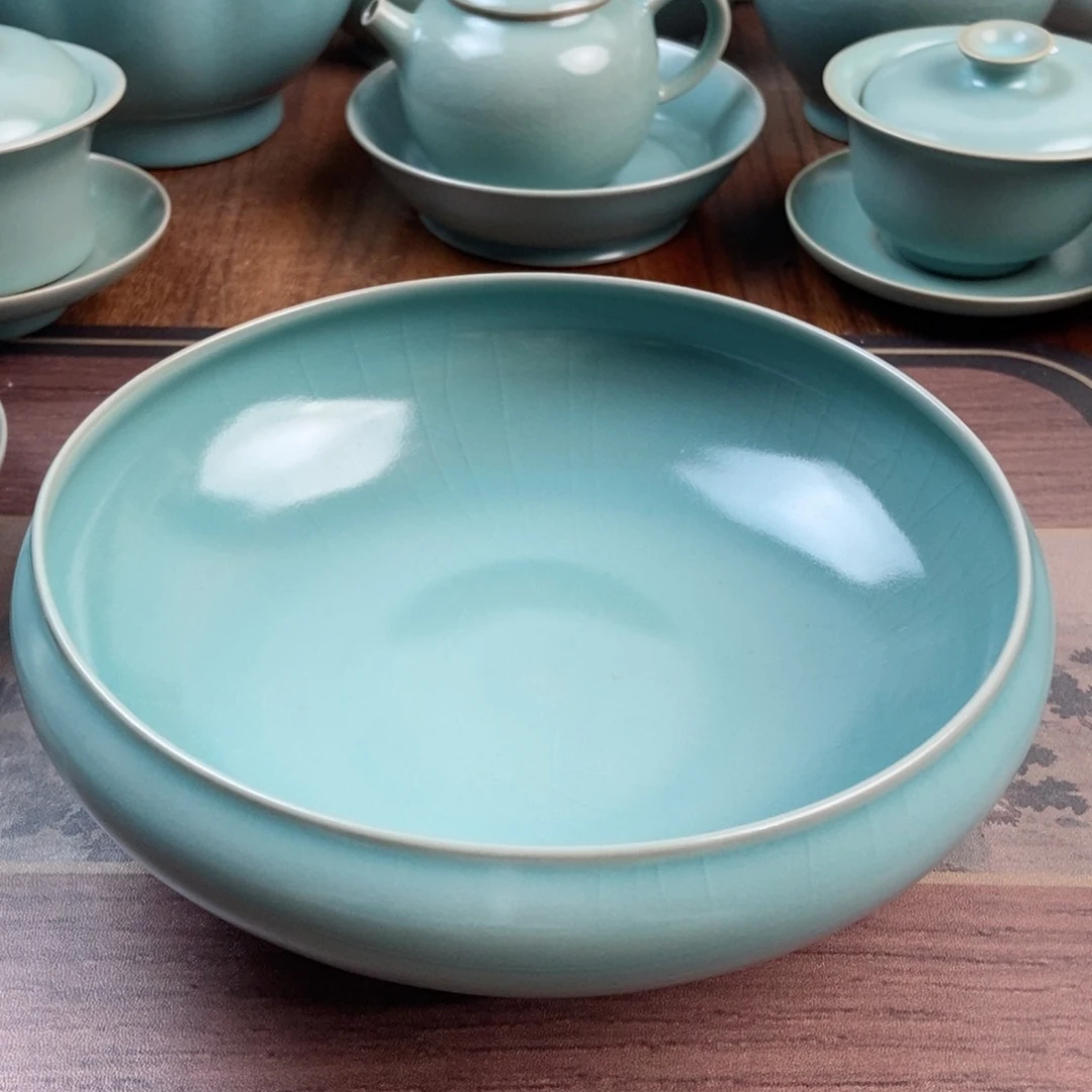 摆件瓷原产地原矿汝瓷～茶器