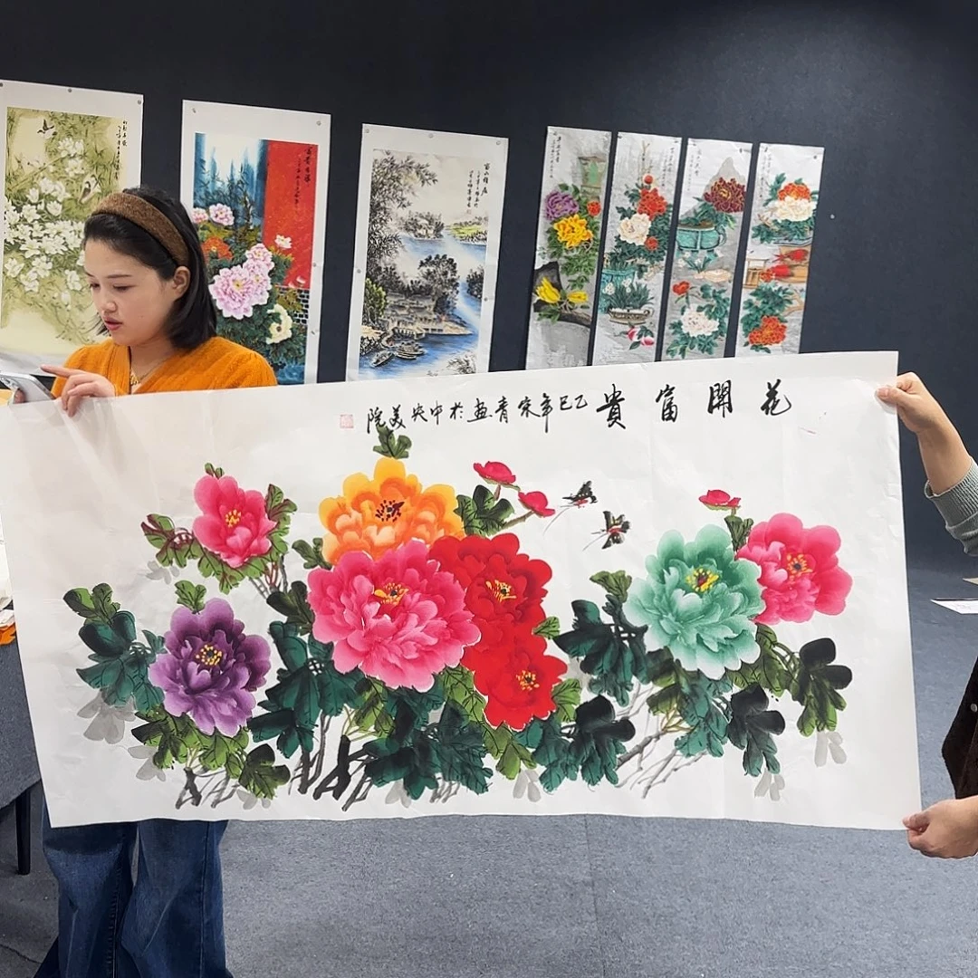 国画超级好看的一幅画在这里