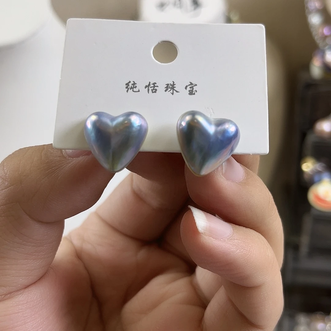 淡水珍珠耳饰未镶嵌【纯恬】