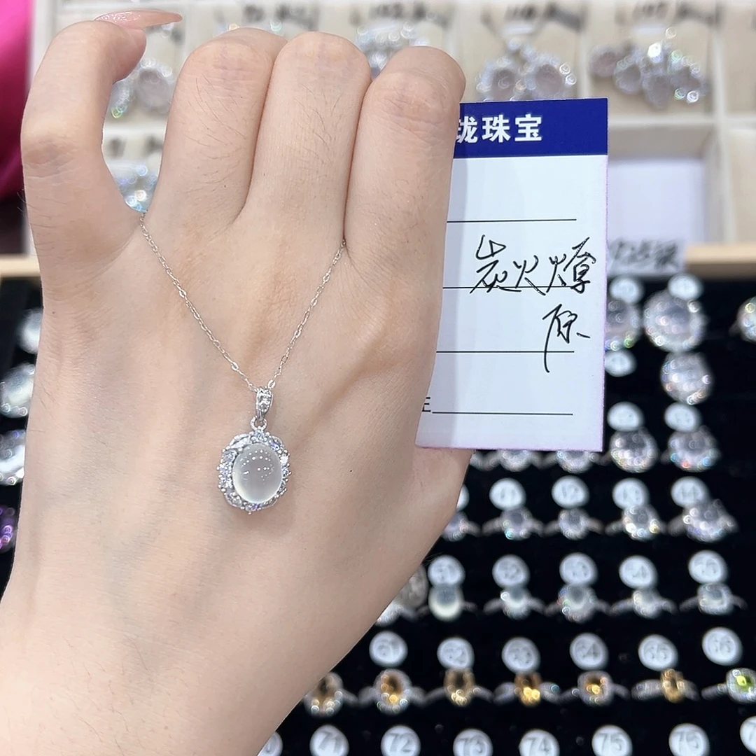 炭***烤银S925镶嵌戒指黄晶