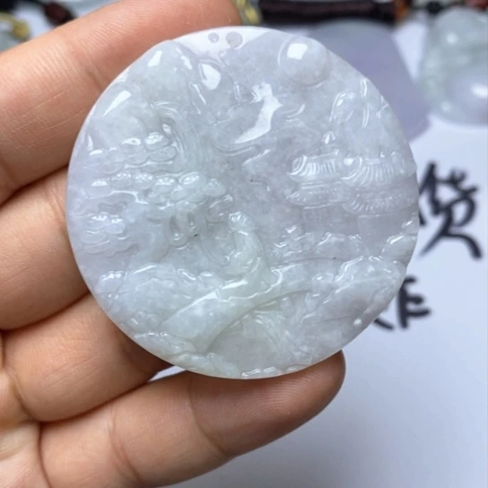 颈饰未镶嵌翡翠翡翠