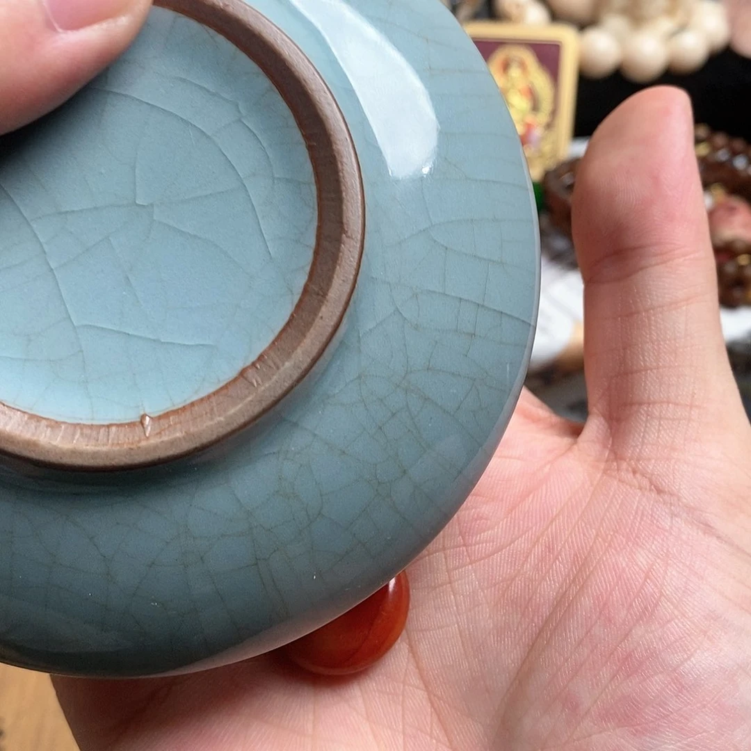 碟瓷器制作工艺精湛精细