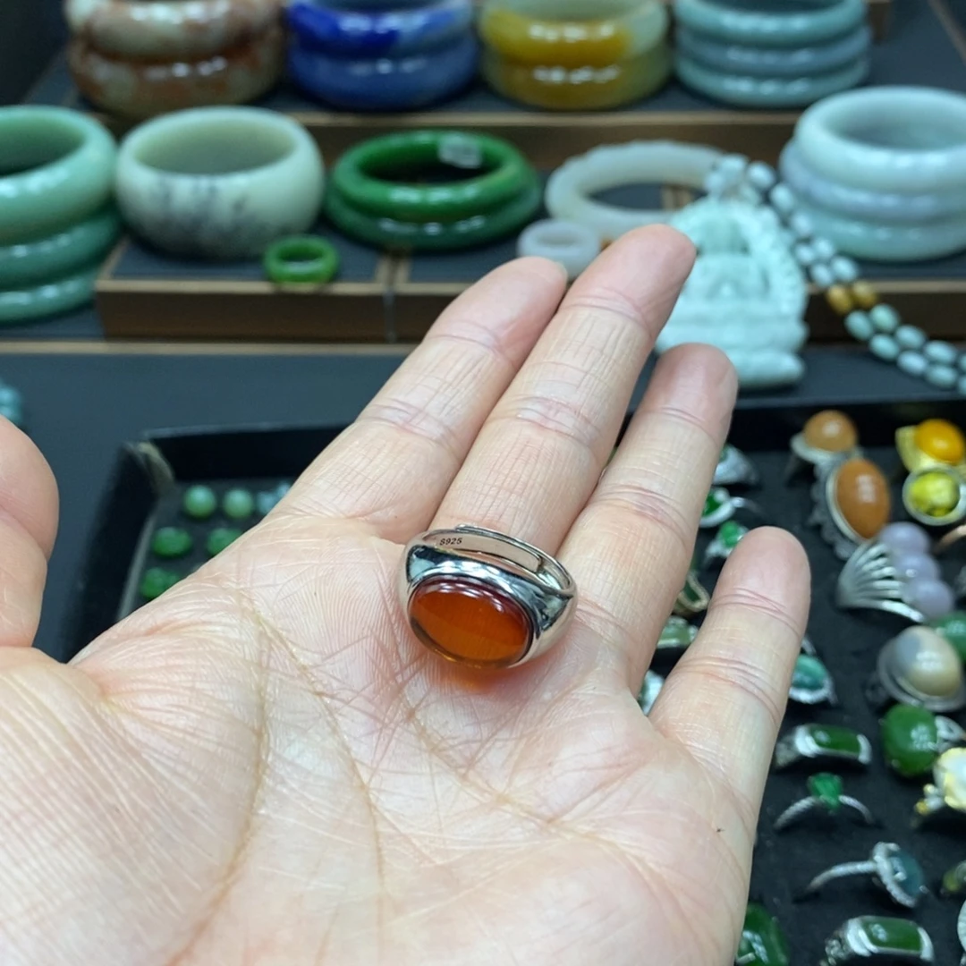 石英质玉未镶嵌吊坠