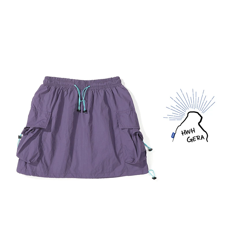 6628-Mountain Outdoor轻量化户外女款大口袋短裙半身裙