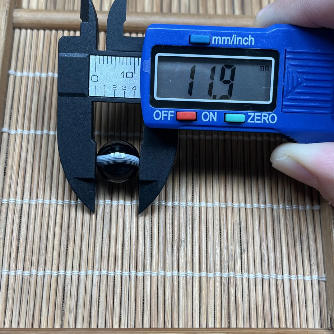 玛瑙一线药师单珠，12mm左右