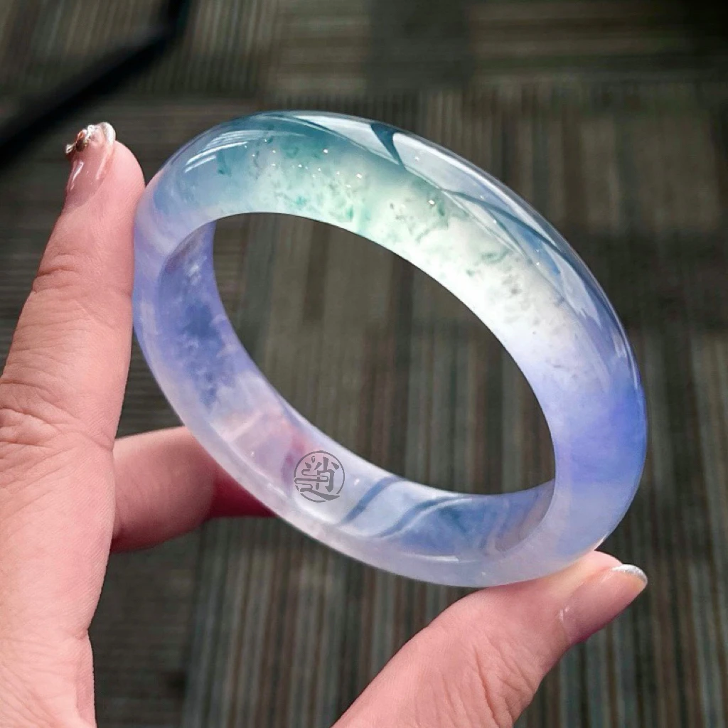 陈逍翡翠纯天然缅甸A货翡翠手镯（部分链接）