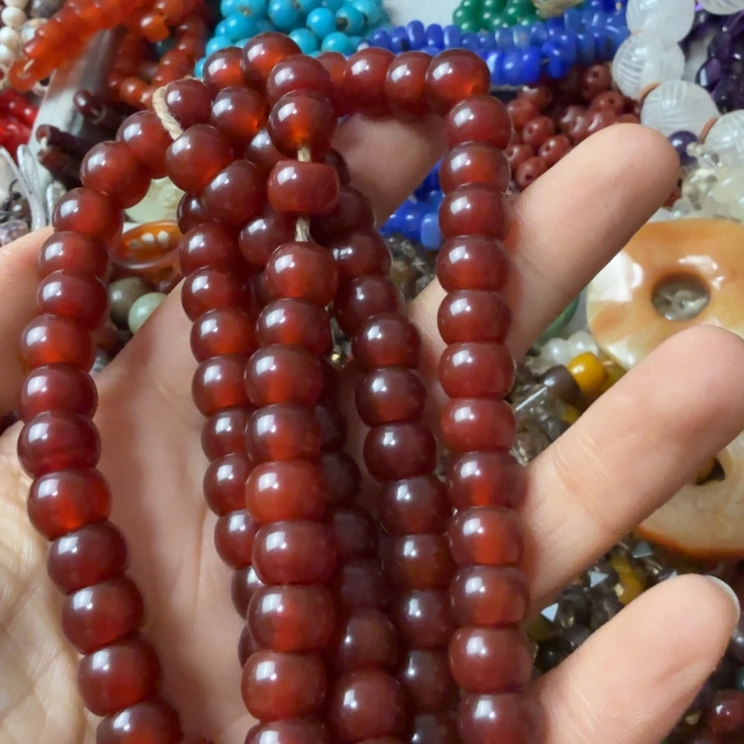 许***米玛瑙/玉髓未镶嵌颈饰