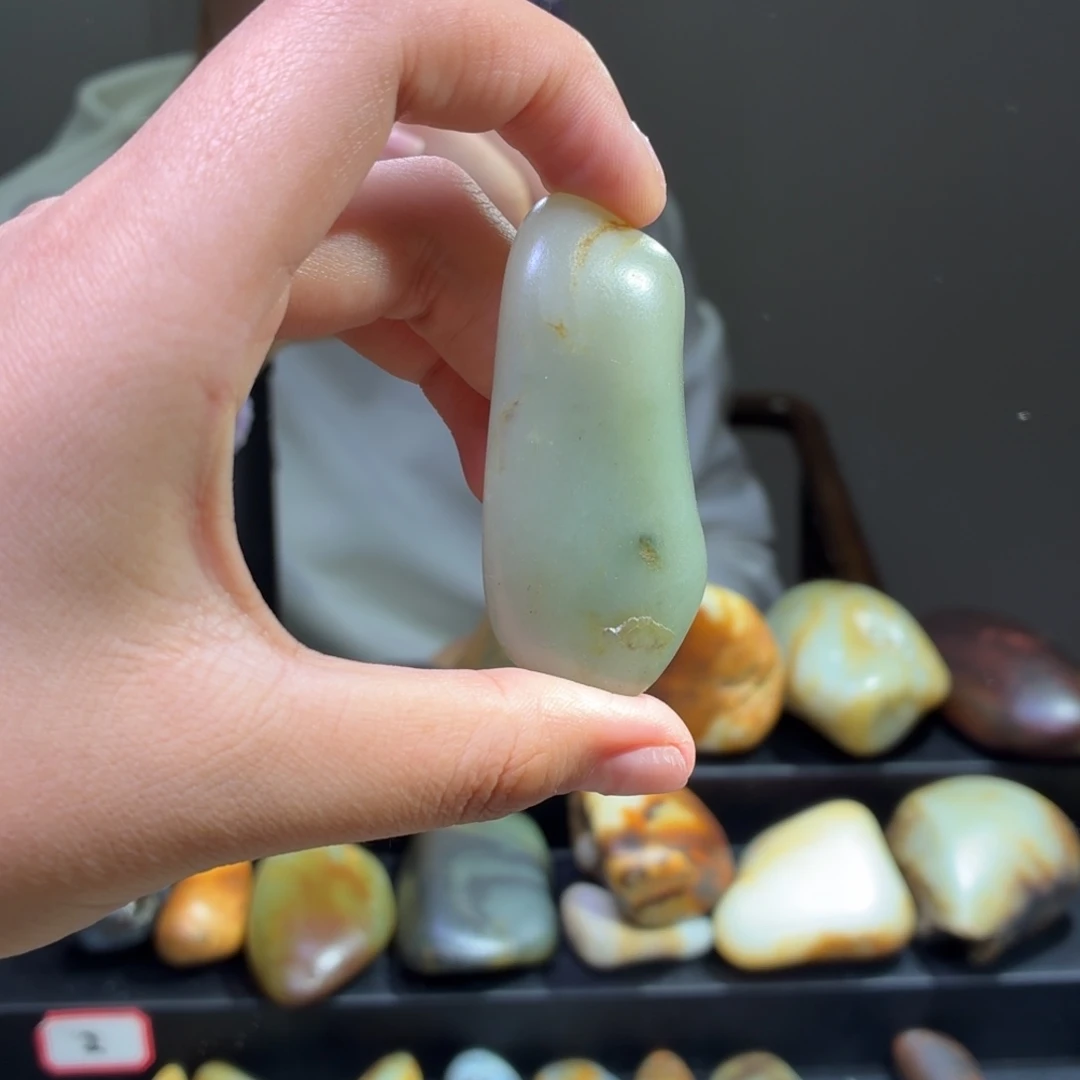 和田玉未镶嵌挂件50