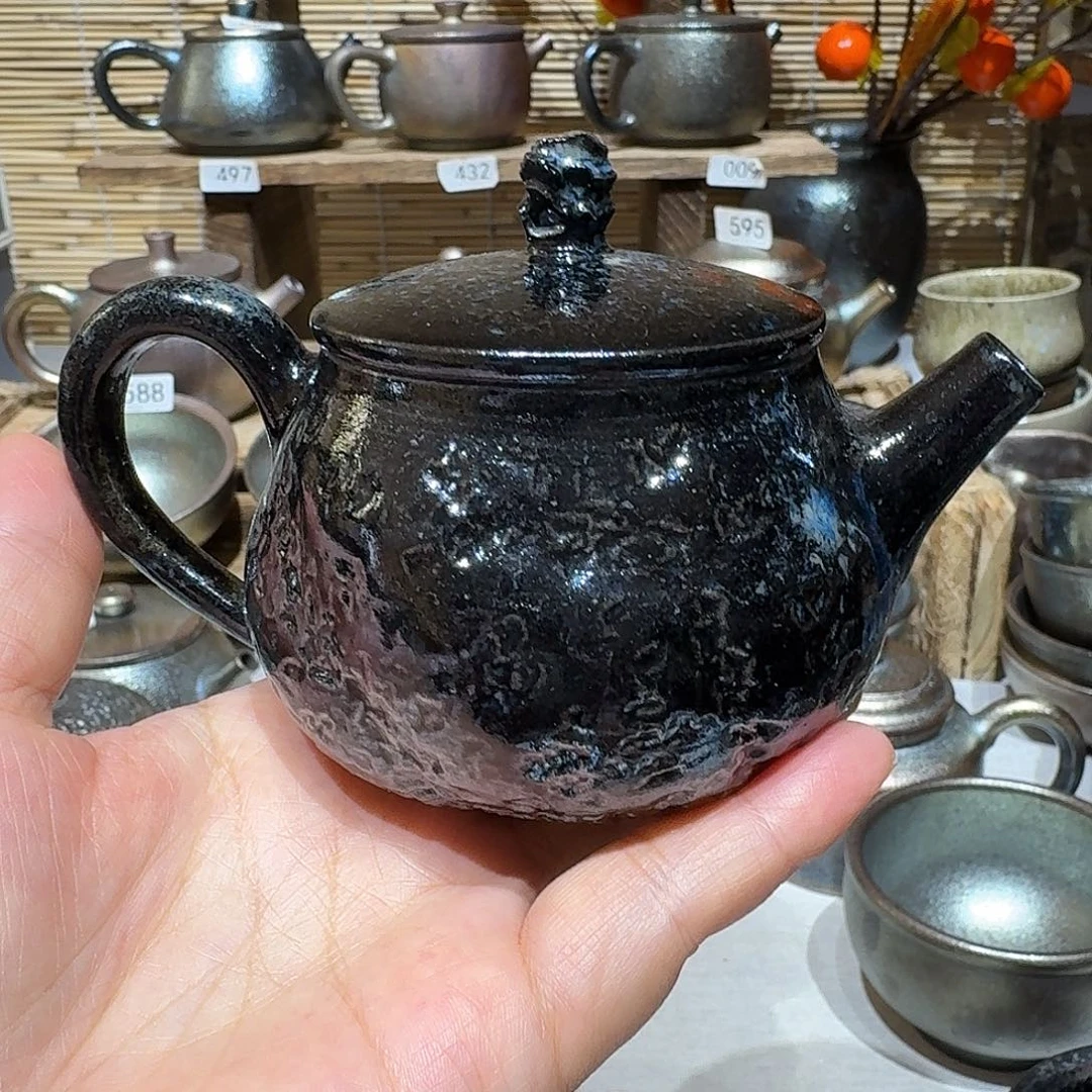 f***g壶建水紫陶紫泥柴烧壶