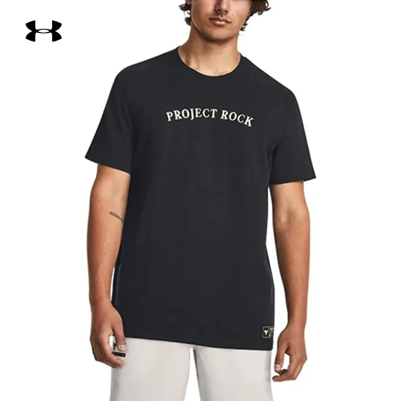 Under Armour/安德玛字母印花训练休闲运动户外圆领短袖1379749