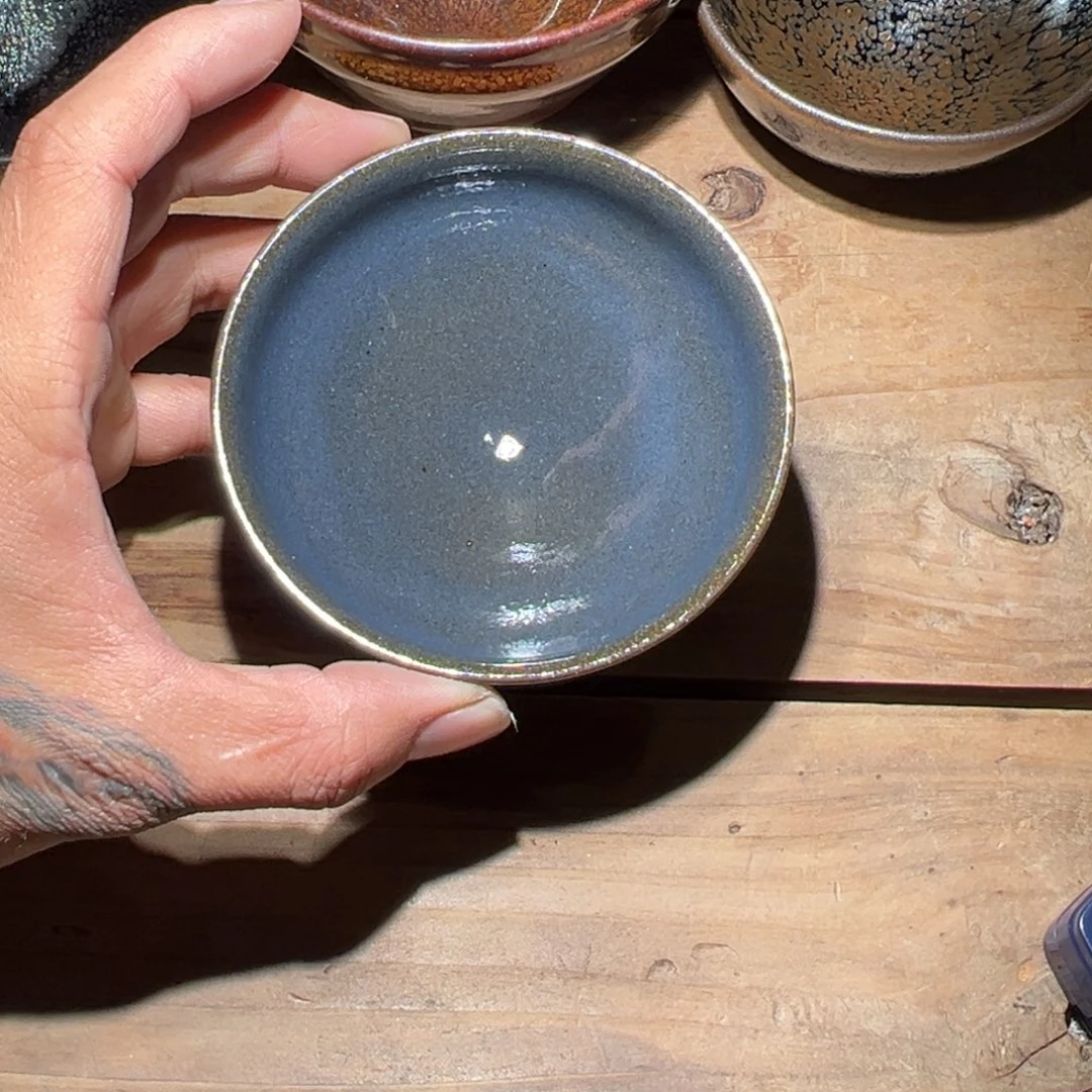 茶盏老木头柴烧建盏精选12