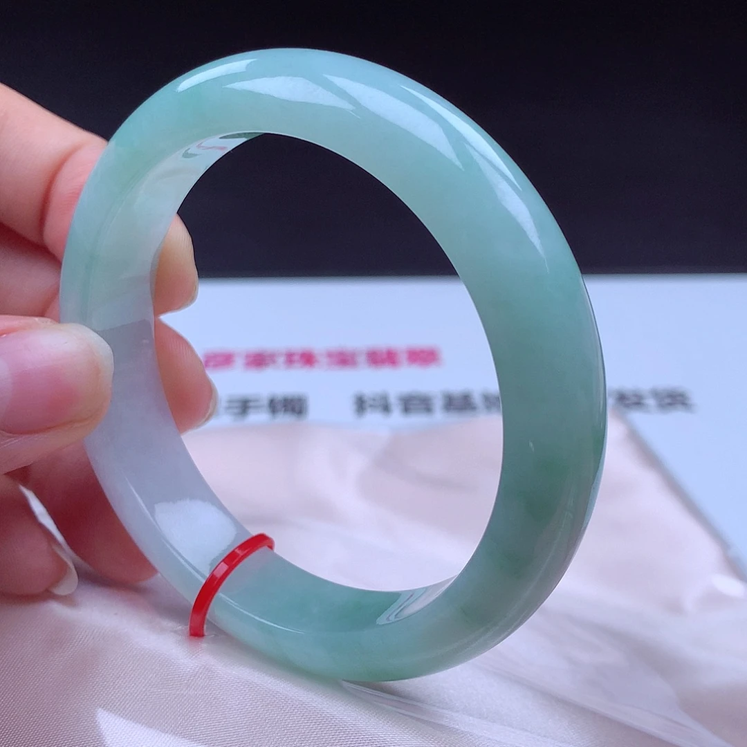 翡翠未镶嵌手镯手镯002026