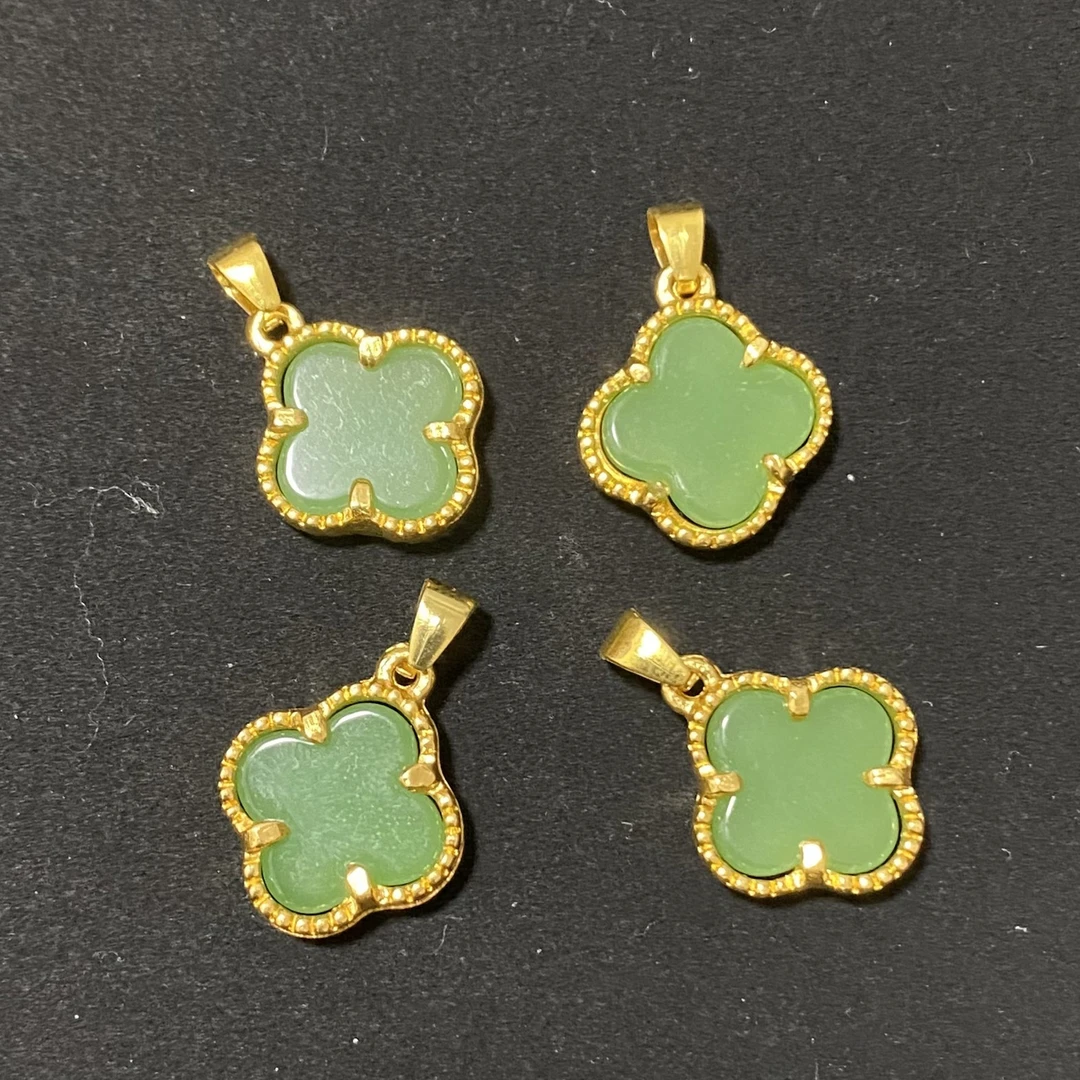 【高级定制】典藏高贵苹果绿吊坠001