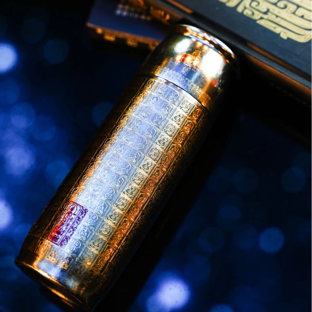 乘风阁.【梵境敦煌】纯钛保温保冰钛材质便携车载保温杯460ml DD