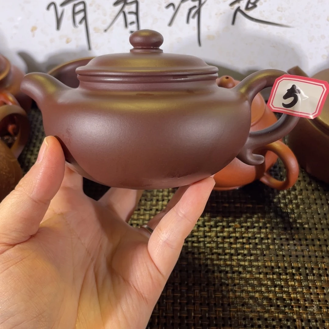 茶壶紫砂仿古微瑕