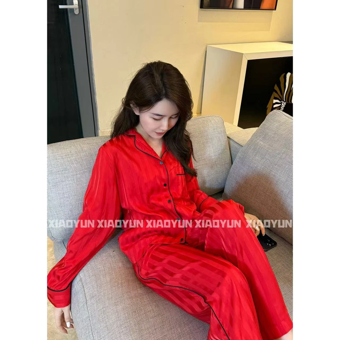 珠光宝气 小允姐姐2025新款时尚气质高级珠光宝气睡衣