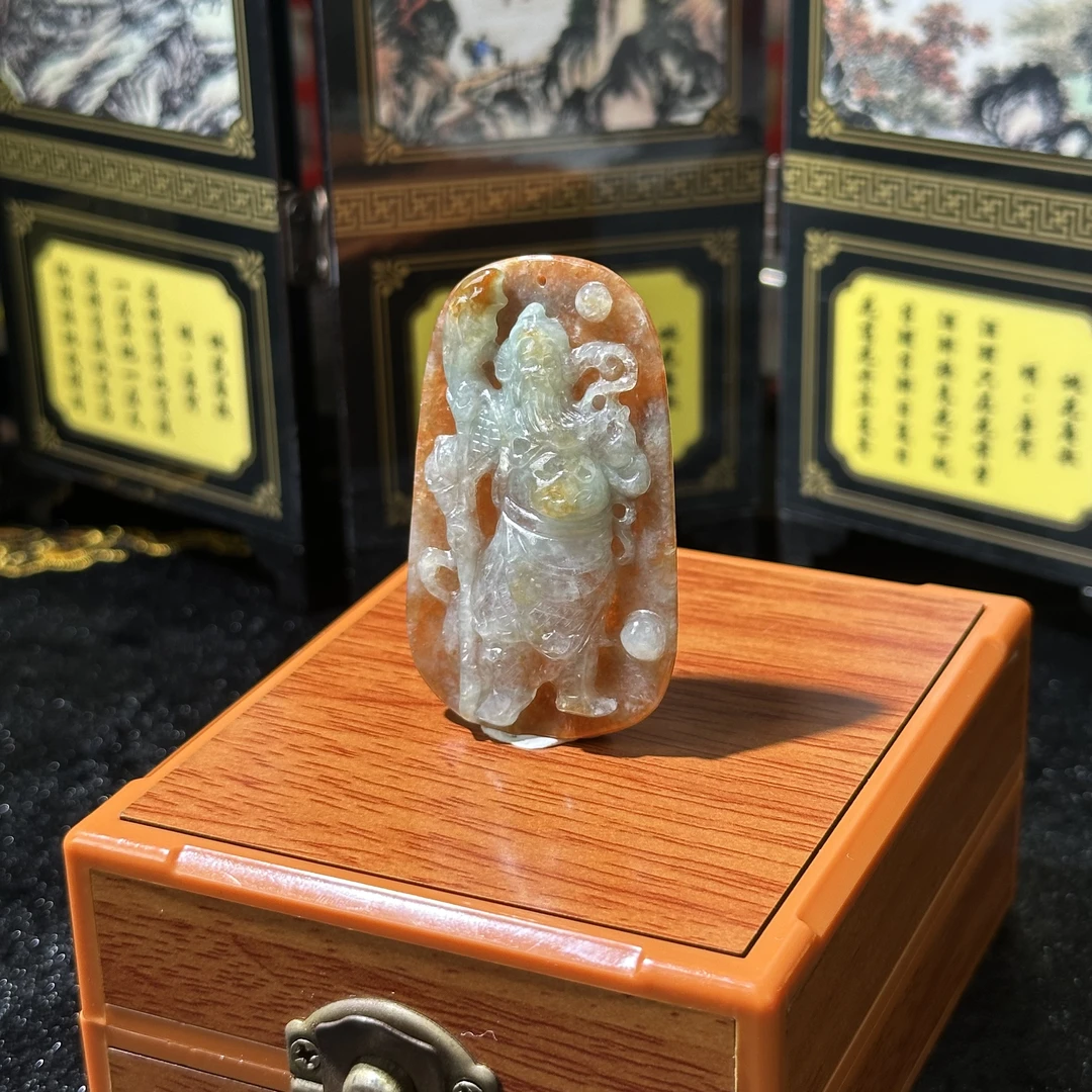 5194-天然翡翠-关公