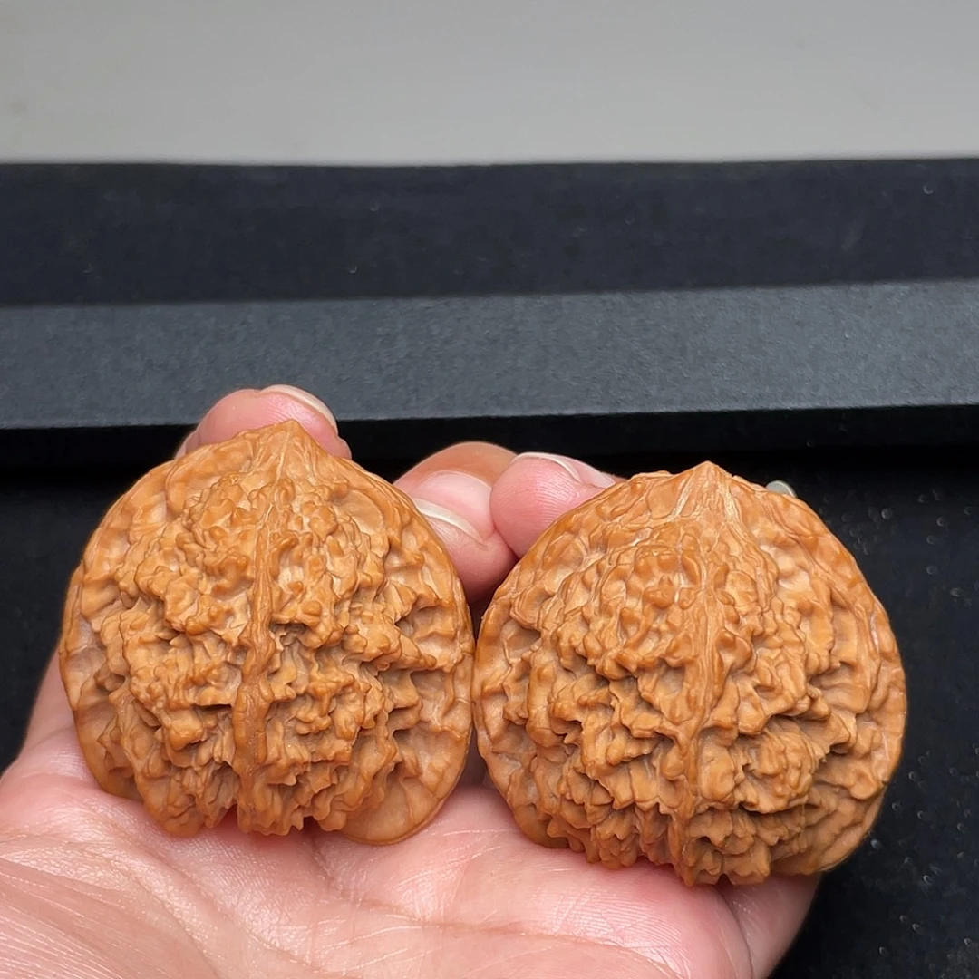 把件猴头核桃43×42全品头茬满天星百花山XM3301