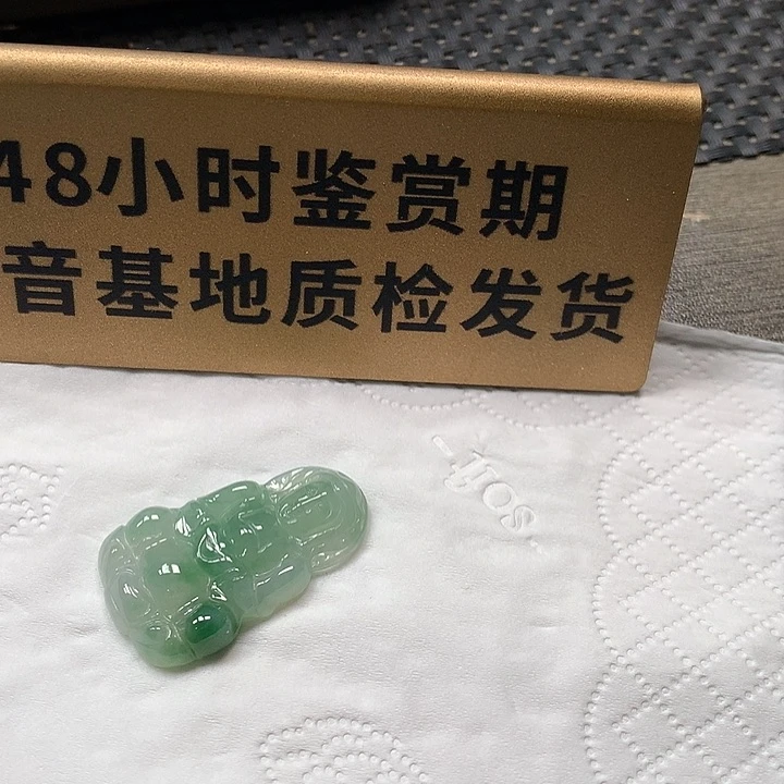 颈饰未镶嵌翡翠观音