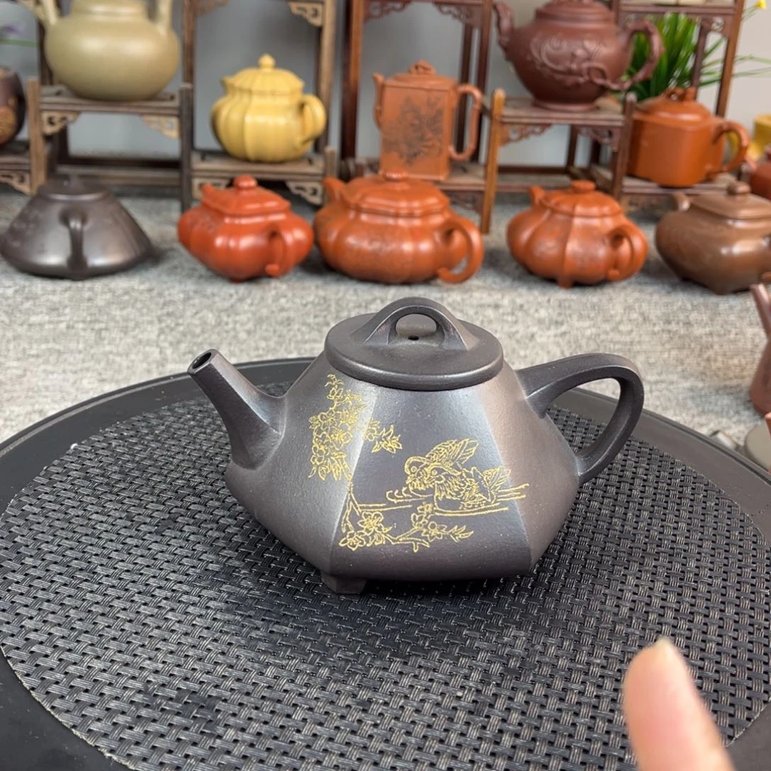 茶壶紫砂宜兴紫砂壶300ml