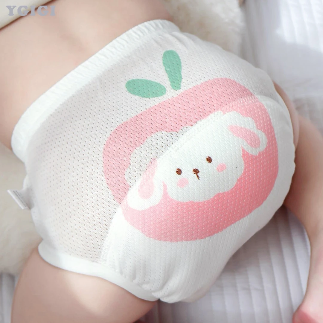 儿童可洗尿布裤戒尿不湿如厕训练裤四季宝宝防漏水布尿裤纯棉夏季