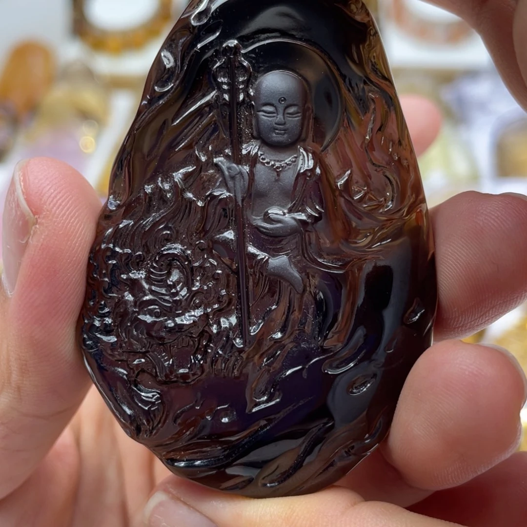 未镶嵌颈饰水晶定制