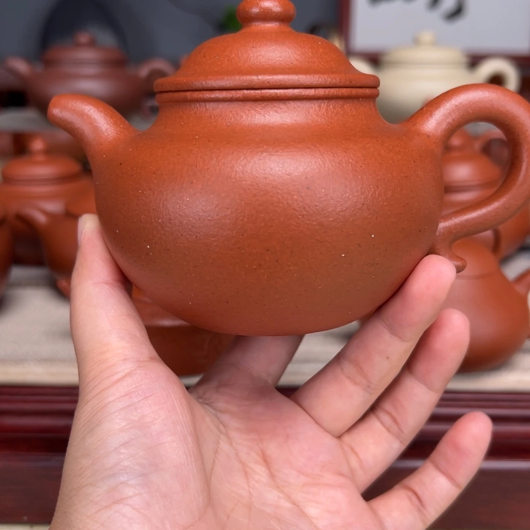 茶壶紫砂宝山红泥的280