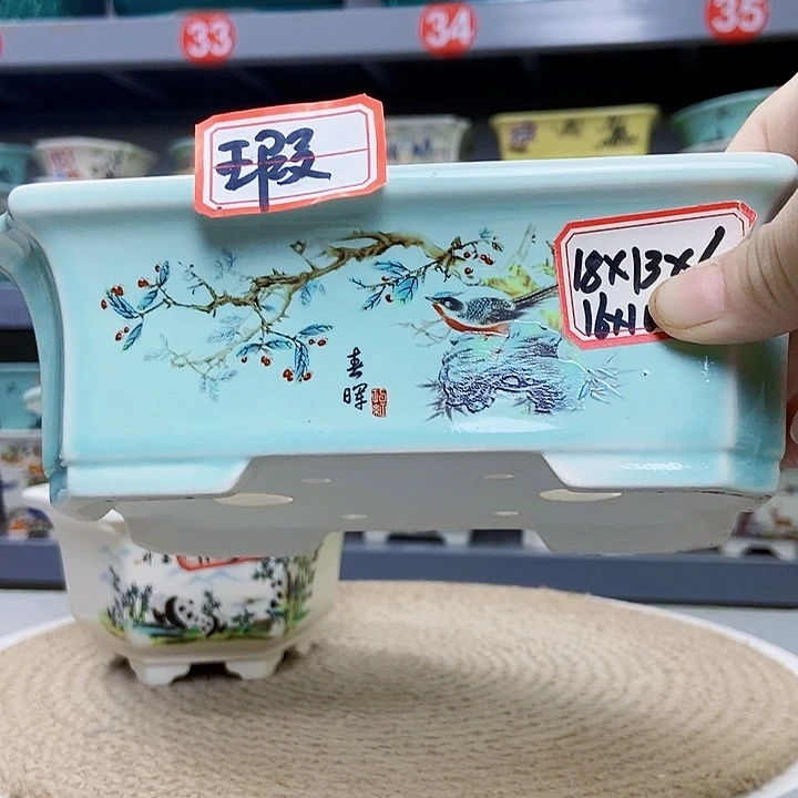 紫砂花瓶紫砂花盆