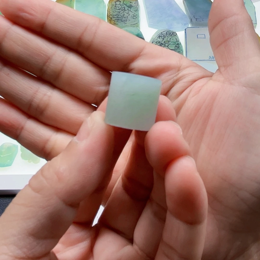 定制翡翠未镶嵌天然翡翠a货