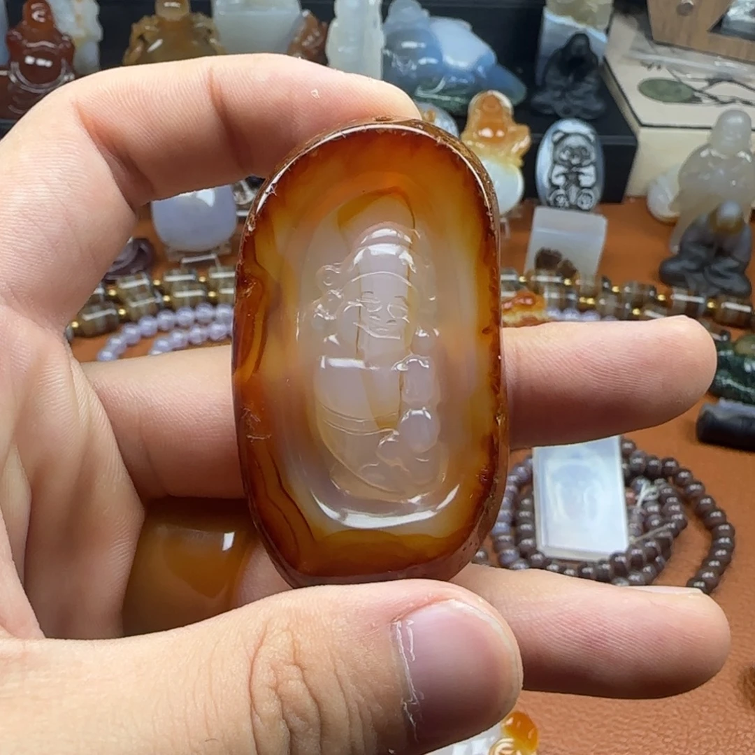 玛瑙/玉髓未镶嵌颈饰