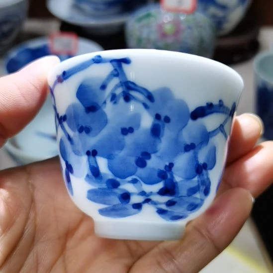 杯张学鸿老师青花