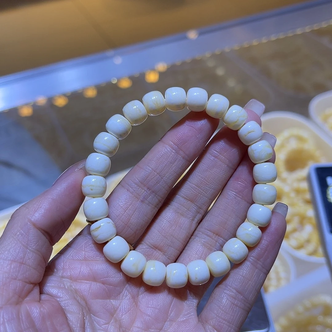 琥珀未镶嵌手链蜜蜡手串