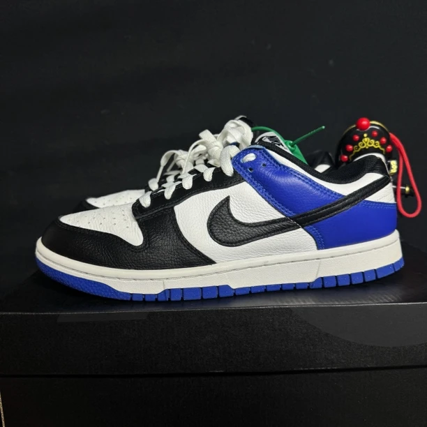 42码|Nike Dunk 黑白蓝 低帮 防滑耐磨|假一罚四|