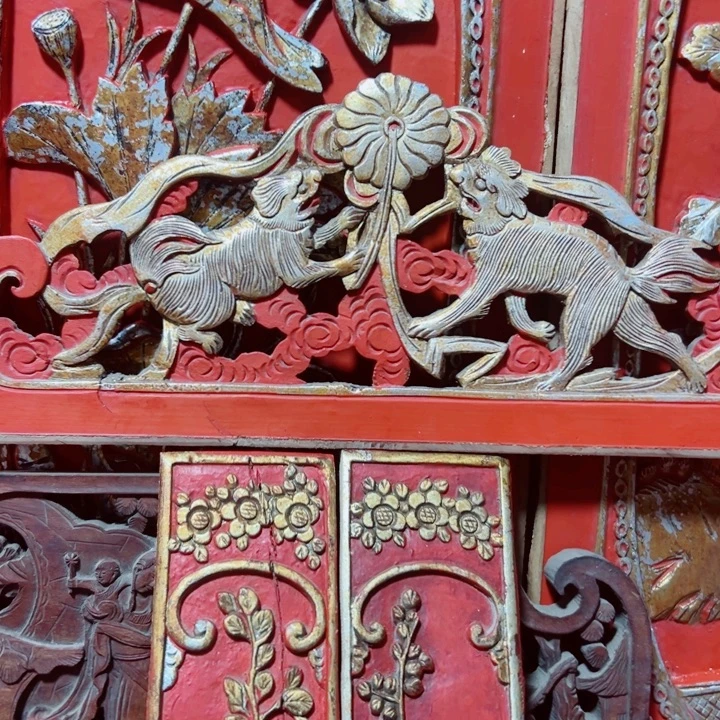 低***。木木雕工艺品摆件