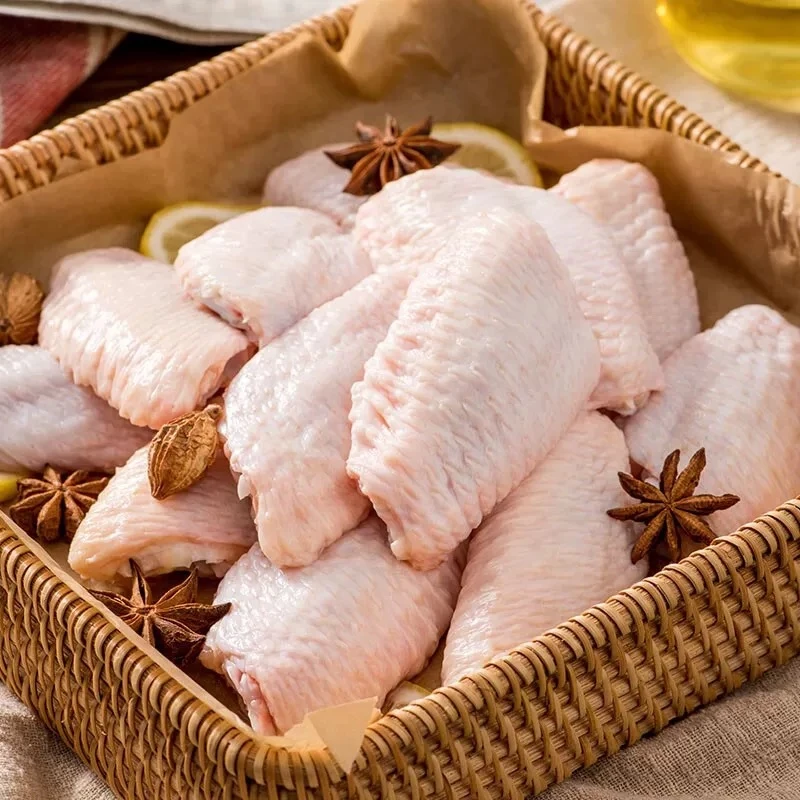 5顺丰冷链【拍4斤送1斤】新鲜鸡翅中速冻保鲜发货xs 包冰率15%-20%