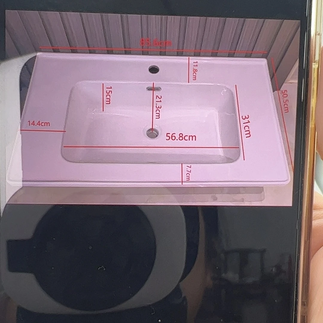 85.6×50长度中边盆