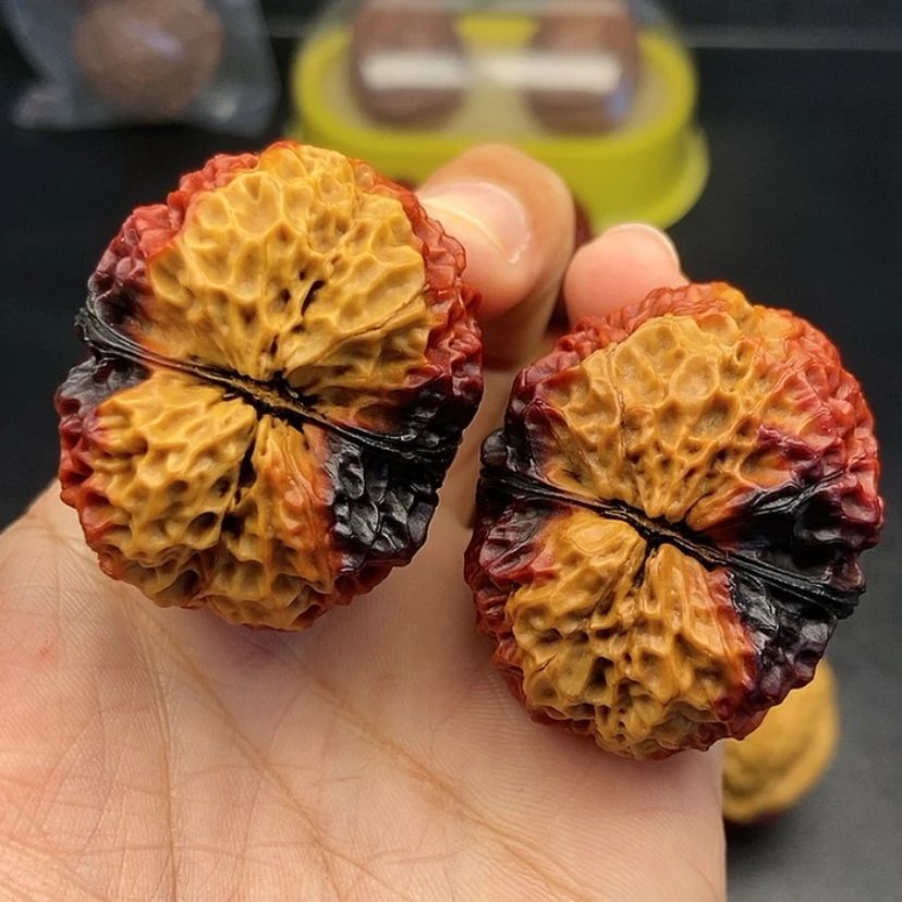 【闪购商品】把件文玩核桃40尺铁绣球