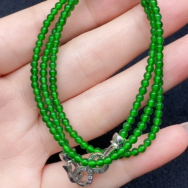 颈饰未镶嵌翡翠翡翠