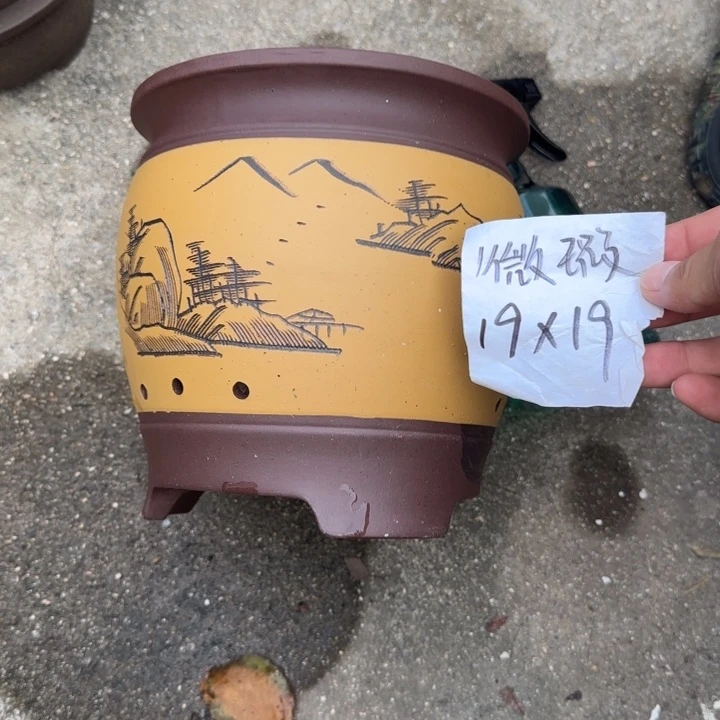 紫砂花盆特价秒杀