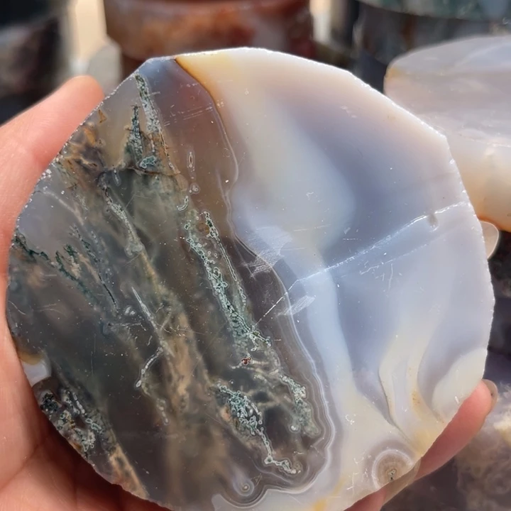 定制玛瑙定制水草玛瑙手镯