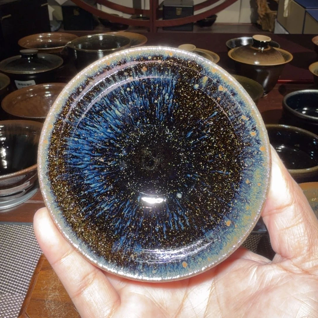 ****_桃花岛通天龙窑柴烧建盏样品