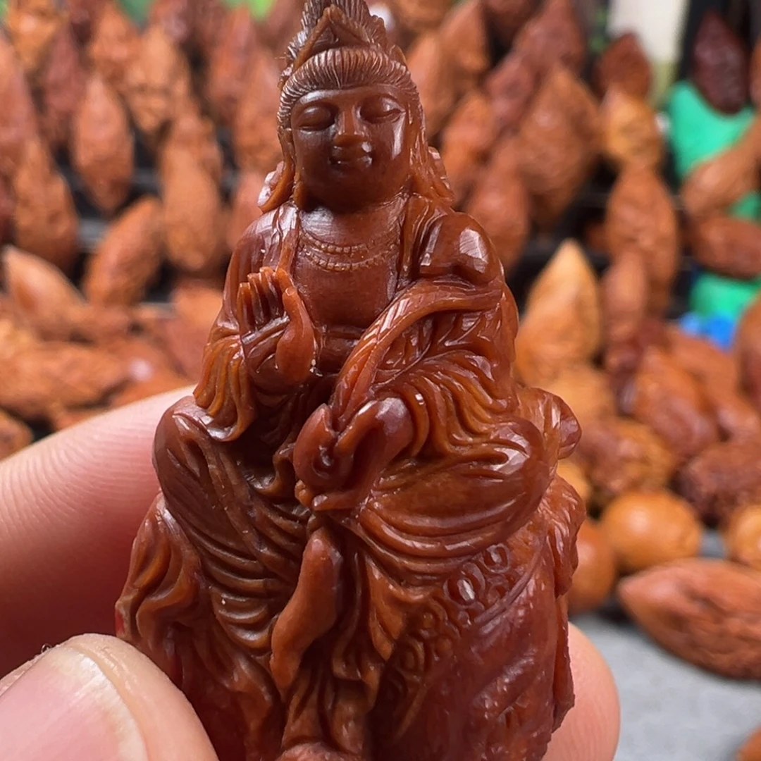 K***亮手串/手链橄榄核核雕