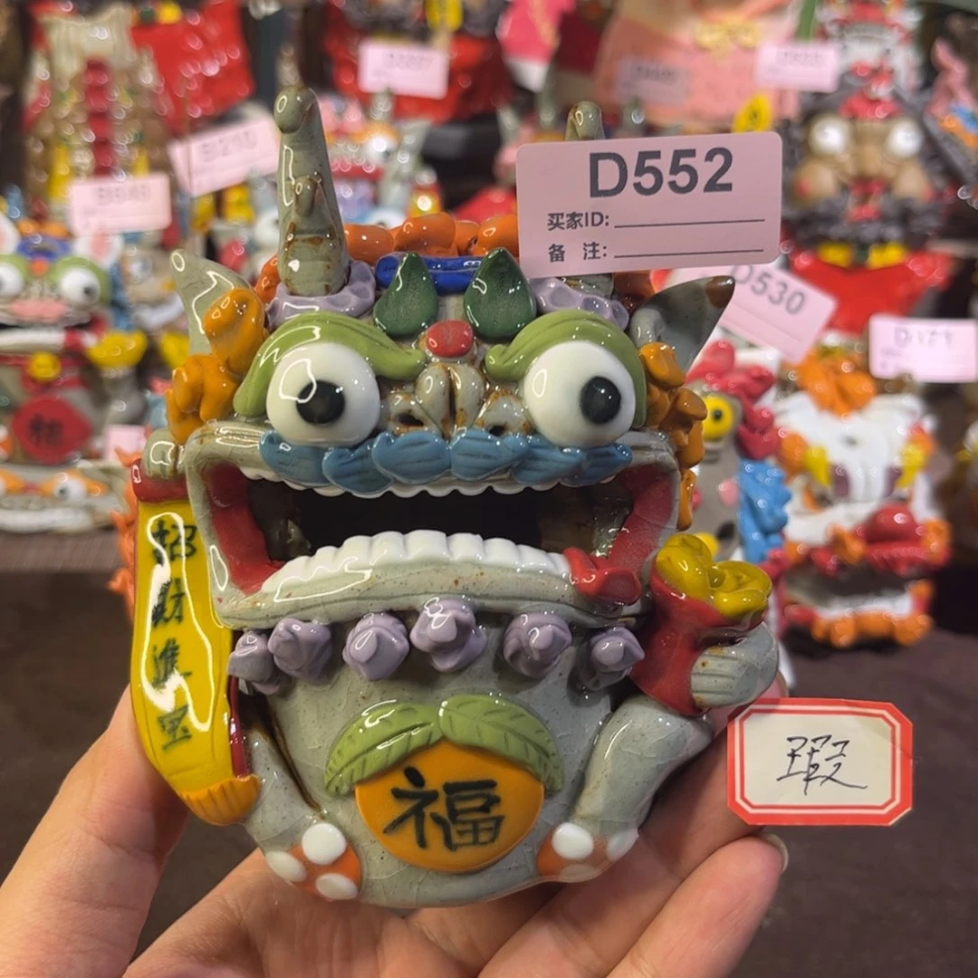 泥塑纯手工茶宠摆件