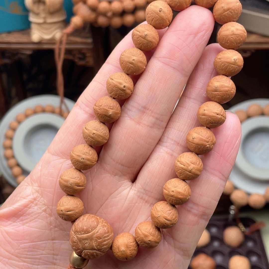 吊坠凤眼菩提福利10.5实心手串